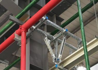 泸州市该抗震支架的整体式支吊架结构协调性好